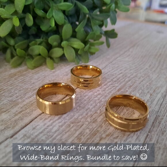 Men's Stainless Steel Spinner Ring NWT! - Roman Numerals, Size 7 - Picture 11 of 14